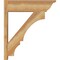 Ekena Millwork Balboa Rough Sawn Traditional Outlooker, Western Red Cedar, 8"W x 28"D x 32"H OUT08X28X32BOA01RWR - alternate 2